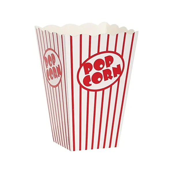 UNIQUE PARTY POPCORN BOXES PACK OF 10