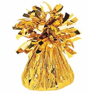 UNIQUE PARTY FOIL BALLOON WEIGHT - CLASSIC GOLD