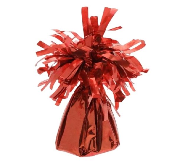 UNIQUE PARTY FOIL BALLOON WEIGHT - RED