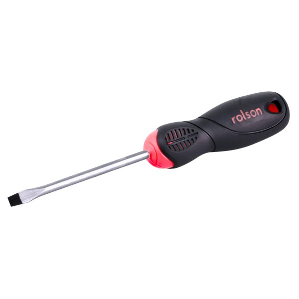 ROLSON MAGNETIC TIP SLOT SCREWDRIVER 6 X 100MM