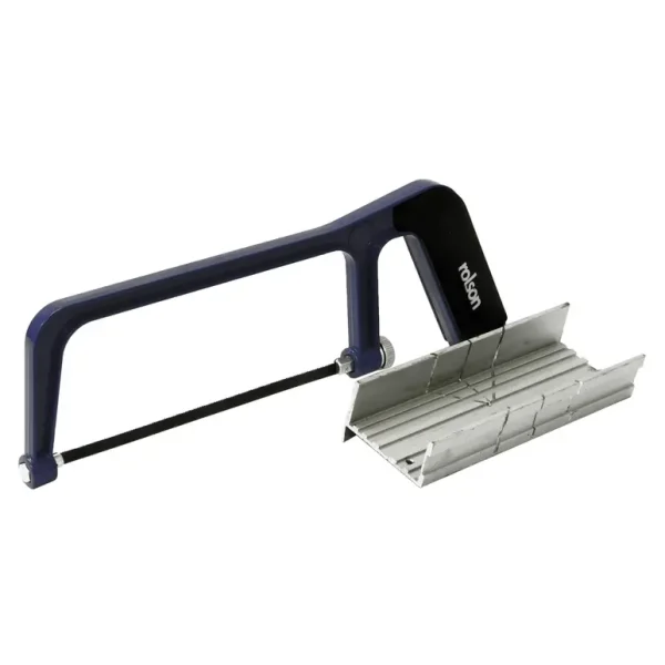 ROLSON JUNIOR HACKSAW WITH ALUMINIUM MITRE BOX