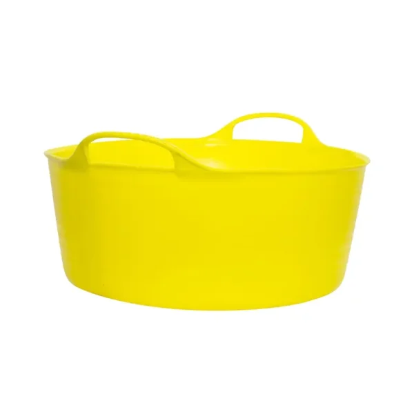 GORILLA TUB SMALL SHALLOW YELLOW 15L