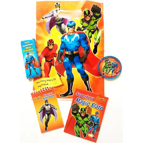 SUPERHERO FILLED PARTY BAG