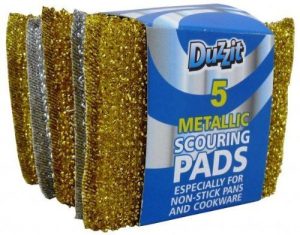 DUZZIT MATALLIC SCOURING 5 PADS
