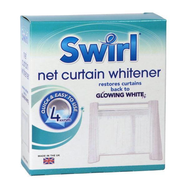 NET CURTAIN WHITENER PACK OF 4