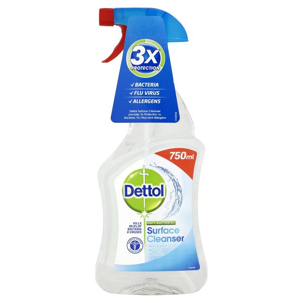 DETTOL SURFACE CLEANER ANTI BACTERIAL 750ML