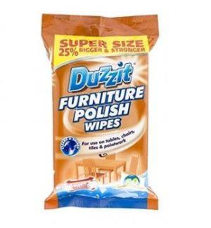 50 DUZZIT FURNITURE POLISH WIPES