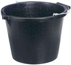 TR- STAR BLACK BUILDER BUCKET 30 X 25 CM
