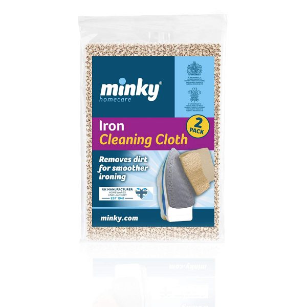 MINKY RE-USABLE IRON CLEANING CLOTH PACK OF 2