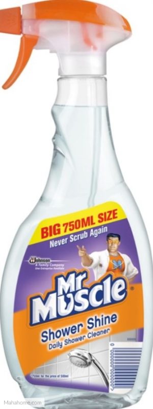 MR MUSCLE SHOWER SHINE 750ML