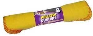 8 SQUEAKY CLEAN YELLOW DUSTER ROLL