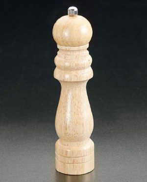 METALTEX RUBBERWOOD SPICE PEPPER MILL 21CM