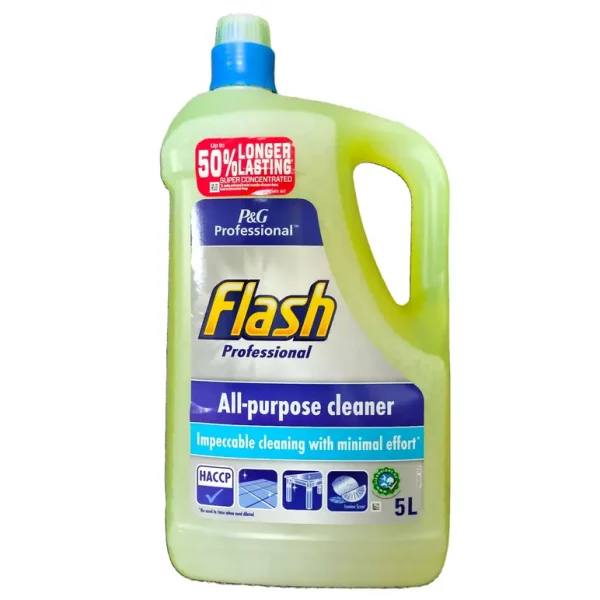 FLASH PROFESSIONAL ALL PURPOSE CLEANER 5 LITRE - LEMON