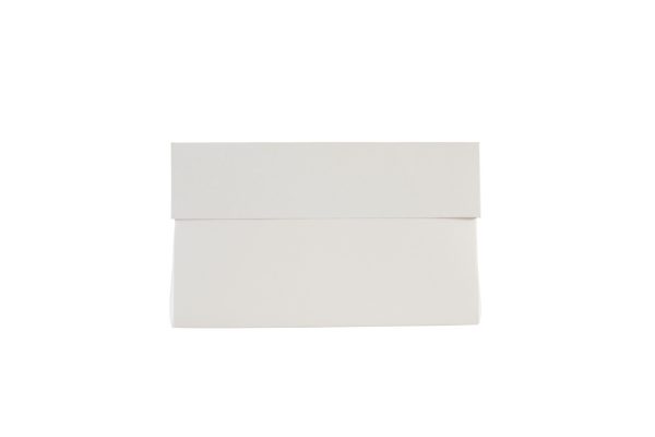 DORIC 14 INCH WHITE STAPLELESS CAKE BOXES PACK OF 5