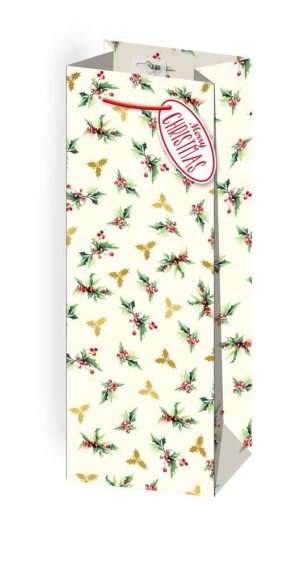FOLIAGE FOIL BOTTLE BAG