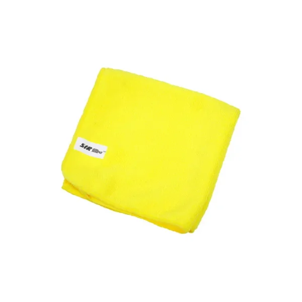 PACK OF 10 SYR MICROFIBRE CLOTH 40CM X 40CM - YELLOW