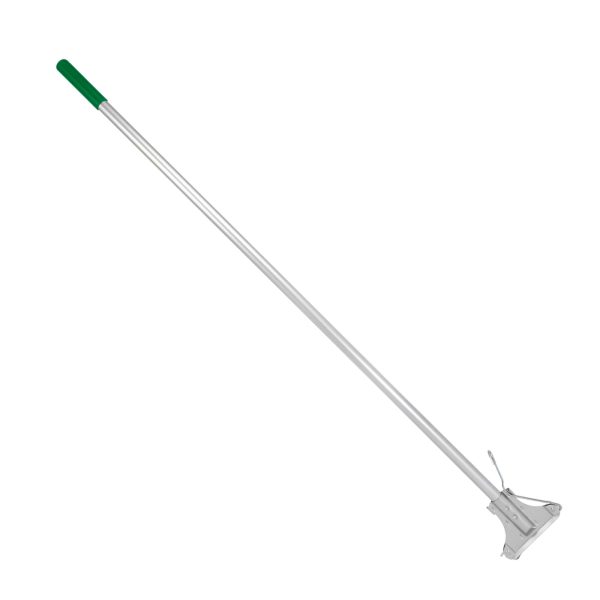 TFM ALUMINAIUM KENTUCKY MOP HOLDER WITH GREEN HANDLE 53" (24MM DIA - 1370MM LONG)