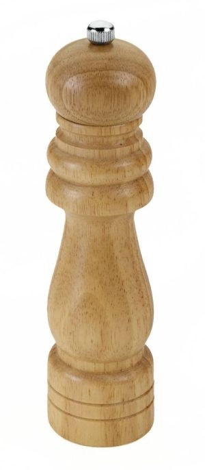 METLATEX LACQUERED RUBBERWOOD MILL 21CM