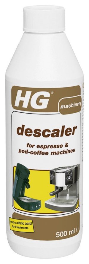 HG DESCALER FOR ESPRESSO & POD-COFFEE MACHINES 500ML