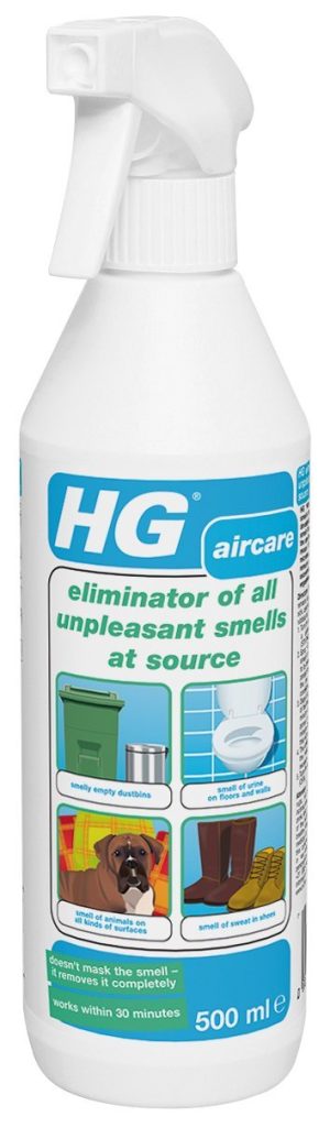 HG ELIMINATOR OF ALL UNPLEASANT SMELLS AT SOURCE 500ML