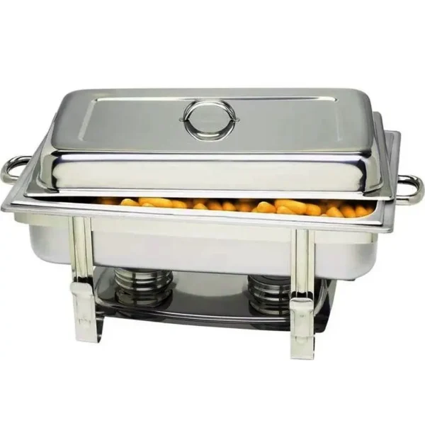 STAINLESS STEEL CHAFING DISH DUAL PACK