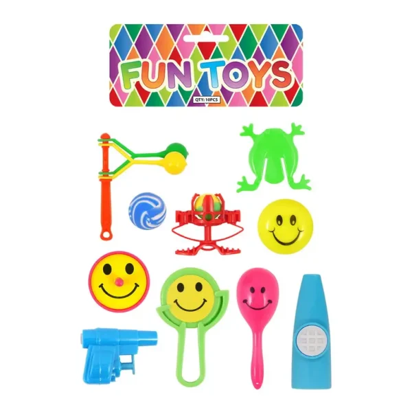 10 ASSORTED PARTY BAG FILLER TOYS