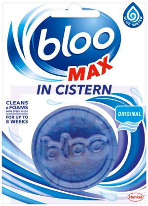 BLOO MAX ANTICLEAN IN CISTERN BLOCK - BLUE LONGER LASTING