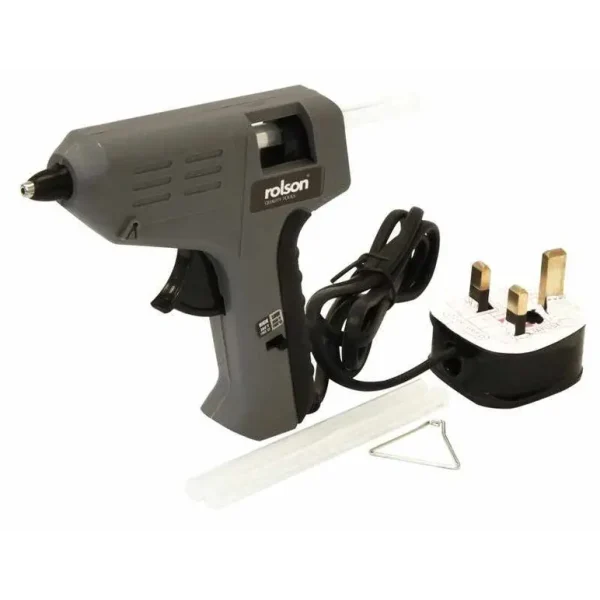 ROLSON MINI GLUE GUN 10W 230V WITH DUAL TEMPRATURE