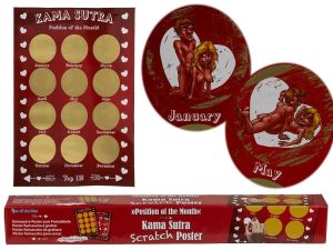KAMASUTRA POSTER FOR SCRATCHING