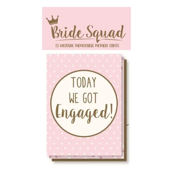 15 WEDDING MOMENT CARDS