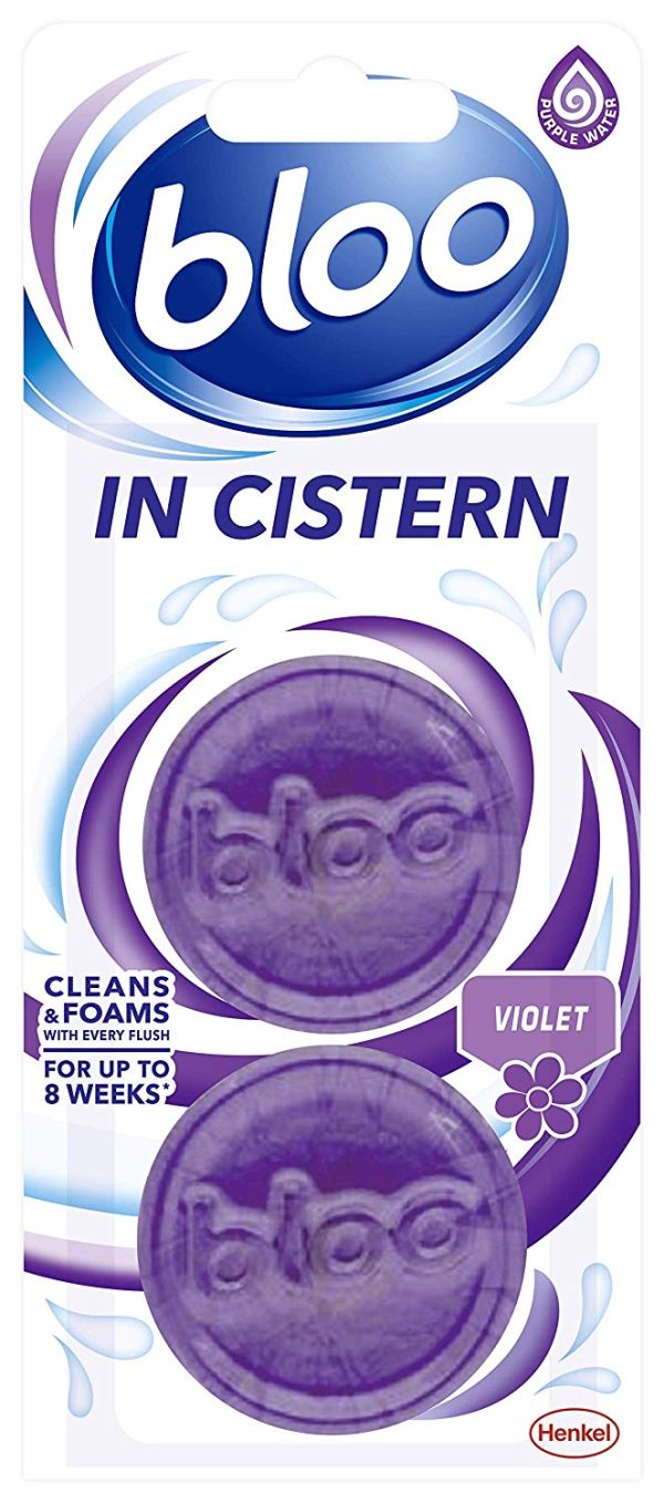 BLOO BOGOF ANTICLEAN IN CISTERN BLOCK - VIOLET