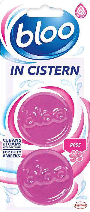 BLOO BOGOF ANTICLEAN IN CISTERN BLOCK - ROSE