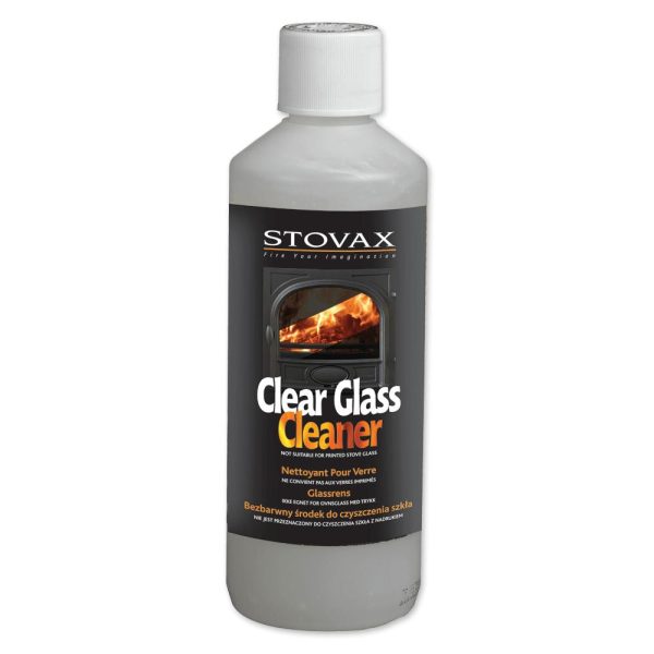 STOVAX CLEAR GLASS CLEANER 500ML