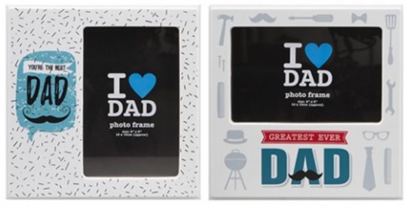 DAD COLOUR RRINTED PHOTO FRAME IN S/WRAP