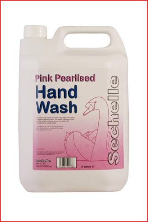 SECHELLE SWAN PINK PERFUMED HAND SOAP BULK 5 LITRE