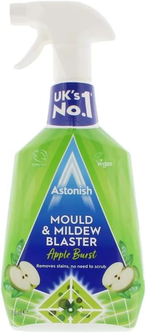 ASTONISH MOULD AND MILDEW BLASTER / REMOVER APPLE BURST 750ML
