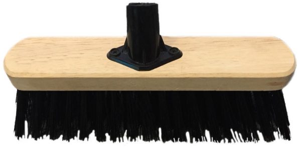 12" STIFF BLACK PVC BROOM HEAD 29 (P/S 23MM)