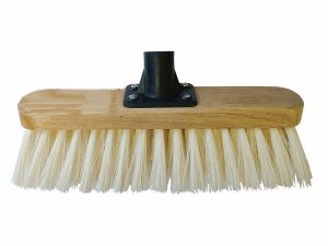 12 INCH SOFT CREAM PVC BROOM HEAD 290 (P/S 23MM)