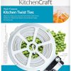 TWIST TIE DISPENSER AND CUTTER - KITCHEN CRAFT
