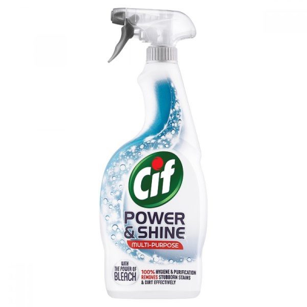 CIF SPRAY 700ML POWER & SHINE BLEACH