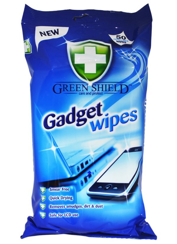 GREENSHIELD ANTI BACTERIAL GADGET CLEANING WIPIES 50'S