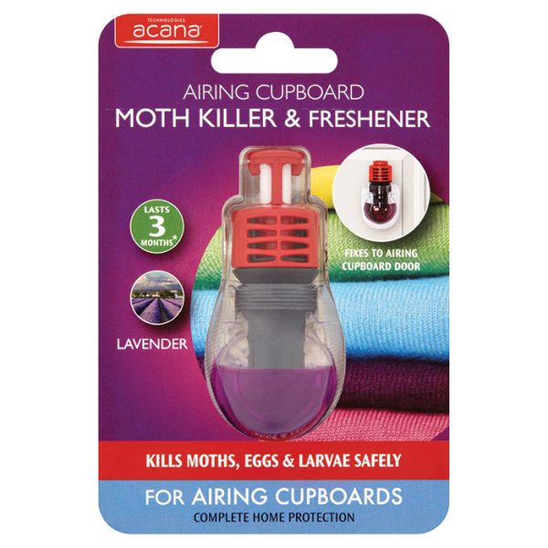 ACANA AIRING CUPBOARD MOTH KILLER & FRESHENER