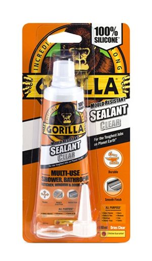 GORILLA GLUE VERSATILE MOULD RESISTANT SEALANT CLEAR 80ML