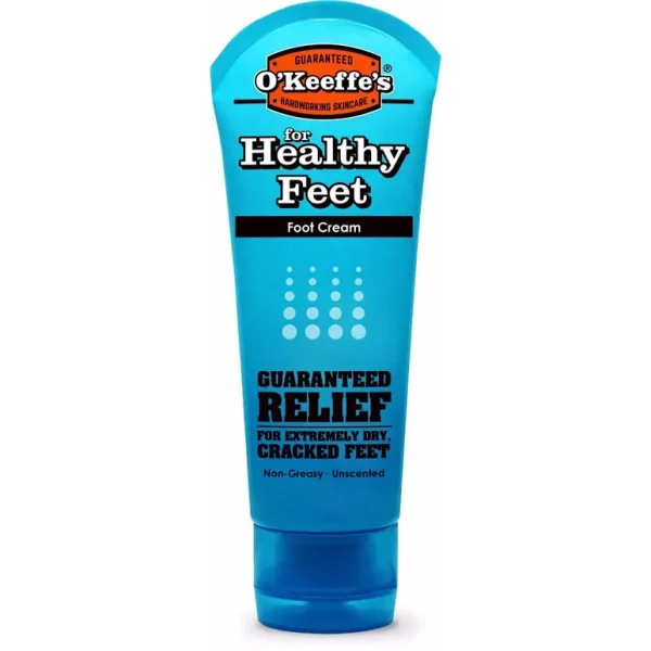 OKEEFFES HEALTHY FEET FOOT CREAM 85GM TUBE UNSCENTED