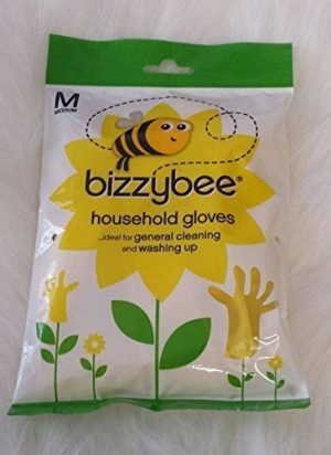 BIZZYBEE HOUSEHOLD RUBBER GLOVES MEDIUM