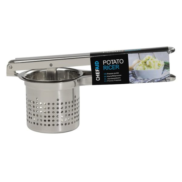 CHEF AID STAINLESS STEEL POTATO RICER