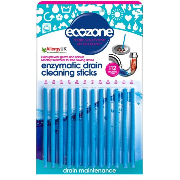 ECOZONE DRAIN CLEANING 12 MOTHS STICK