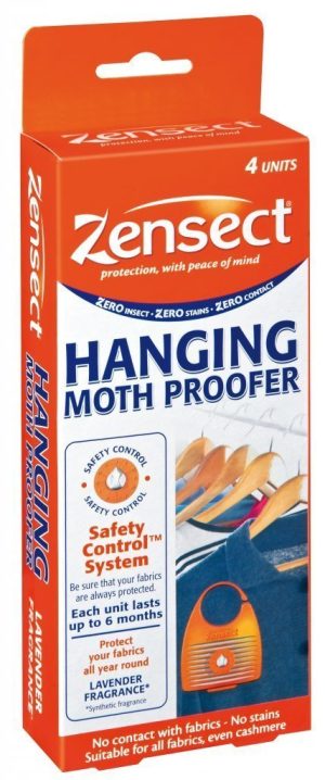 ZENSECT HANGING MOTH PROOFER 4 PCS