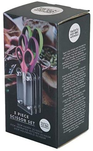 TAYLORS EYE WITNESS 3 PCS SCISSORS SET 15-17-22 CM