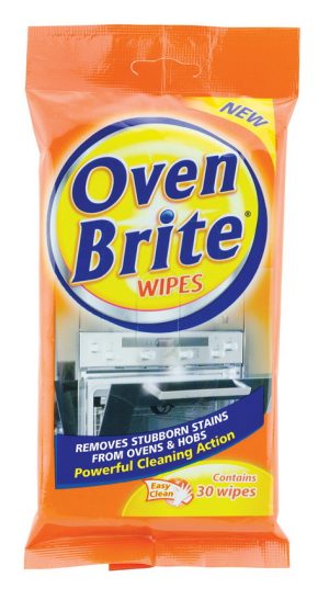 OVEN BRITE HOBS & OVEN CLEANING WIPES PACK OF 30